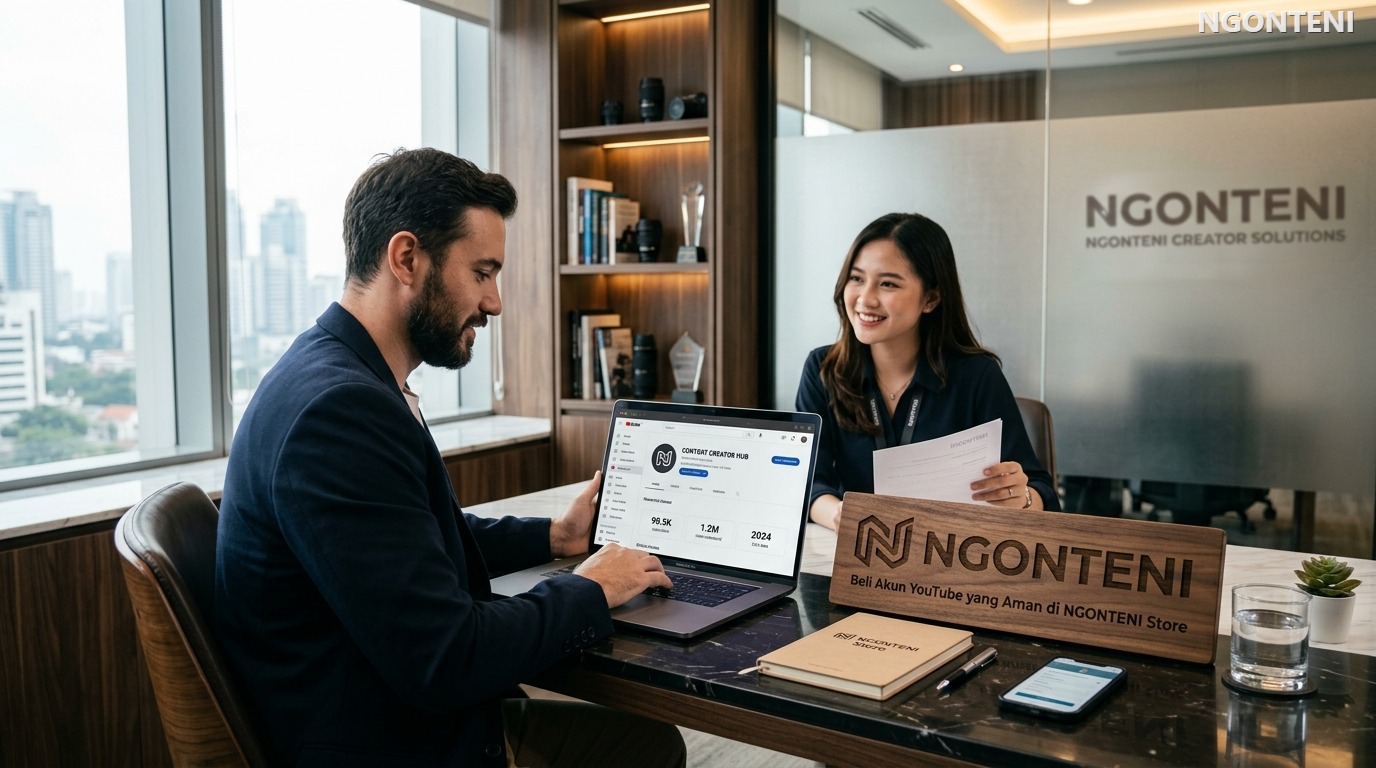 Beli Akun YouTube yang Aman di NGONTENI Store