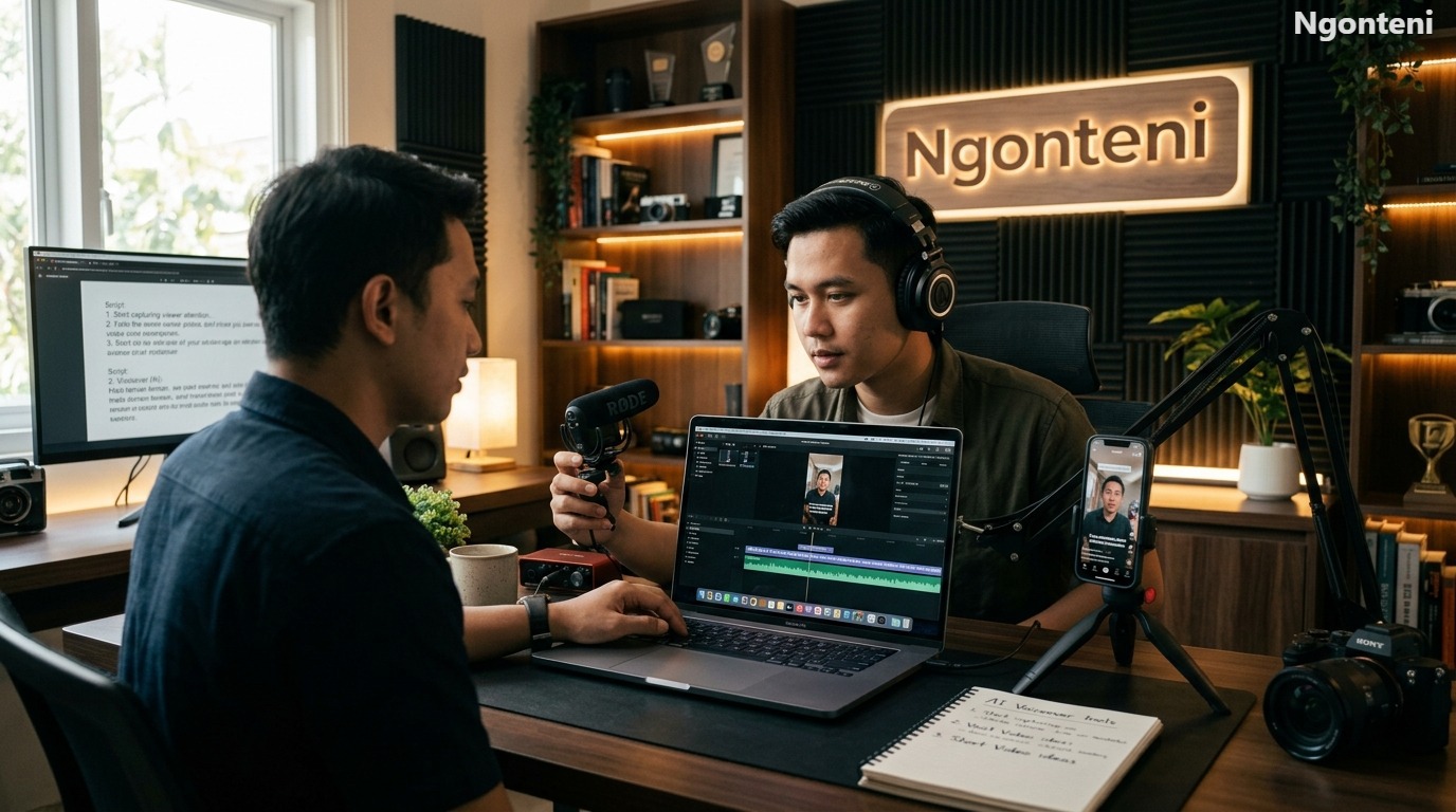 Cara membuat video short dengan ai voiceover