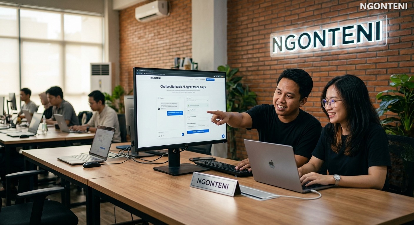 Chatbot Berbasis AI Agent tanpa biaya