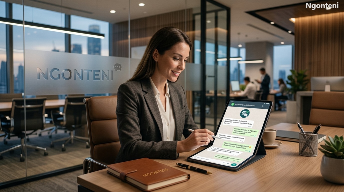 Chatbot WhatsApp pintar untuk bisnis Anda