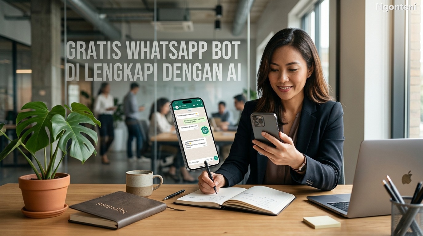 Gratis WhatsApp Bot di lengkapi dengan AI