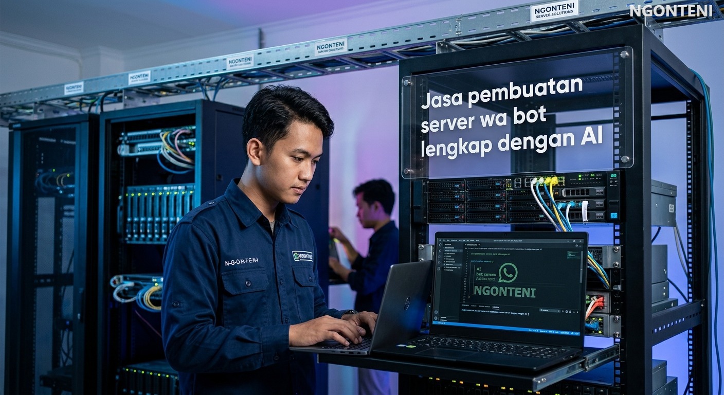 Jasa pembuatan server wa bot lengkap dengan AI