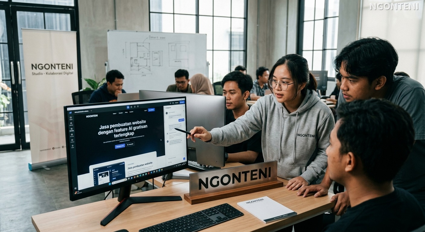 Jasa pembuatan website dengan feature AI gratisan terlengkap