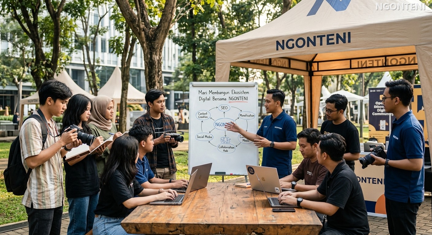 Mari Membangun Ekosistem Digital Bersama NGONTENI
