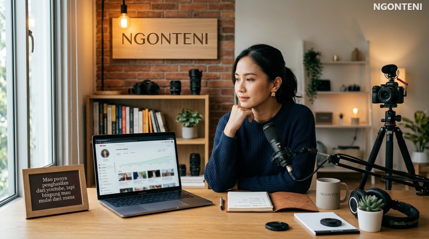 Mau punya penghasilan dari youtube, tapi bingung mau mulai dari mana