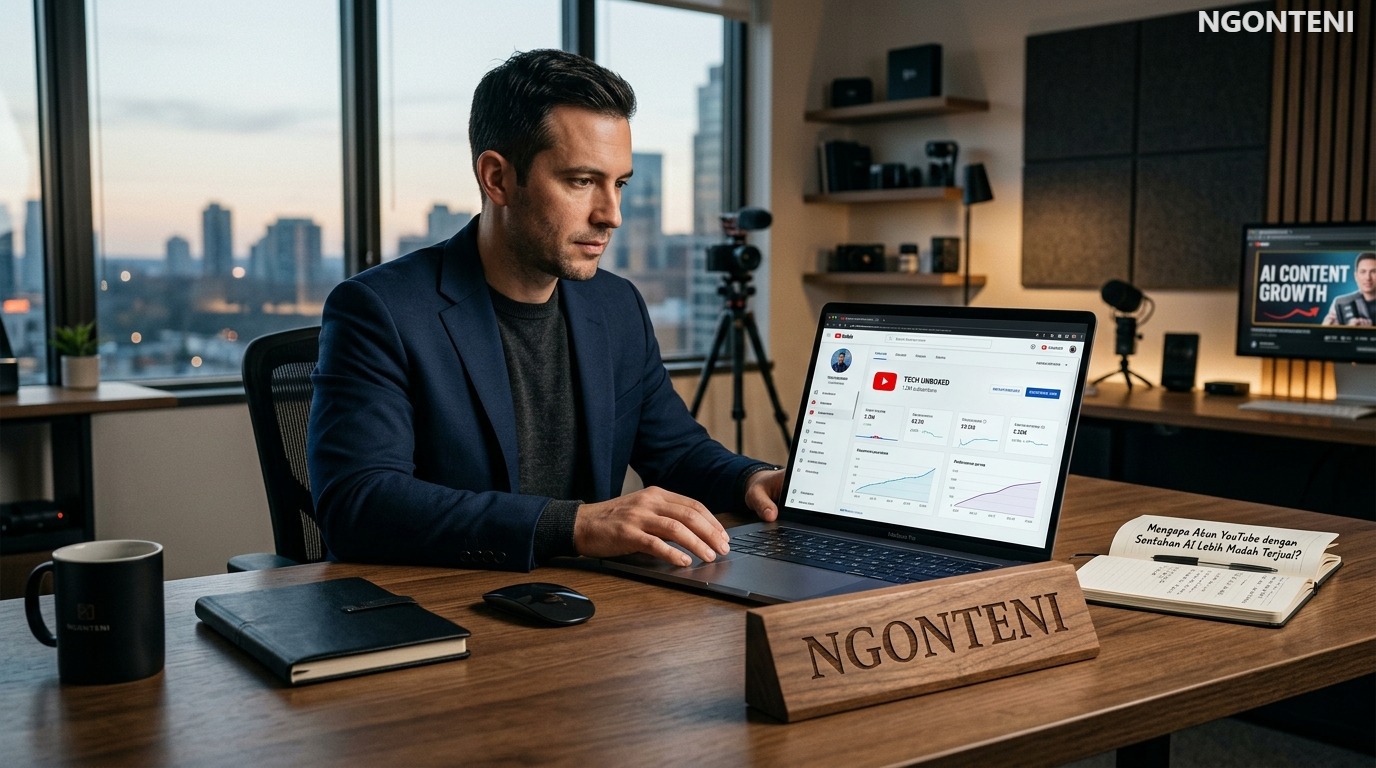 Mengapa Akun YouTube dengan Sentuhan AI Lebih Mudah Terjual?