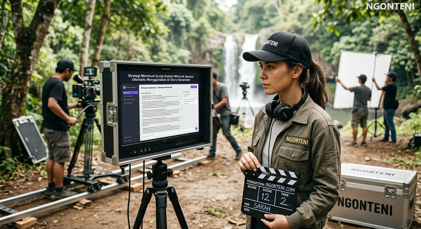 Strategi Membuat Script Konten Menarik Secara Otomatis Menggunakan AI Story Generator