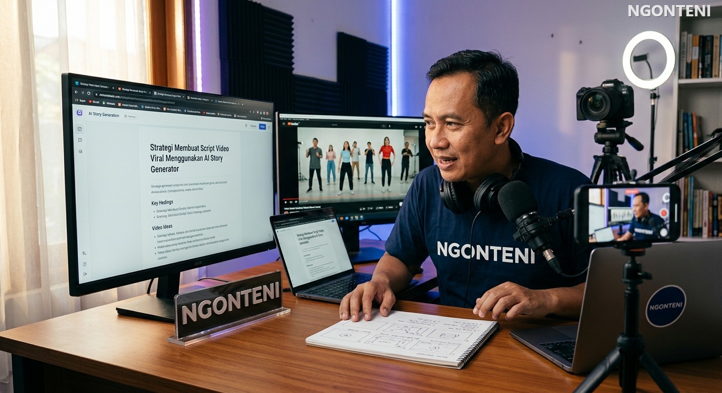 Strategi Membuat Script Video Viral Menggunakan AI Story Generator